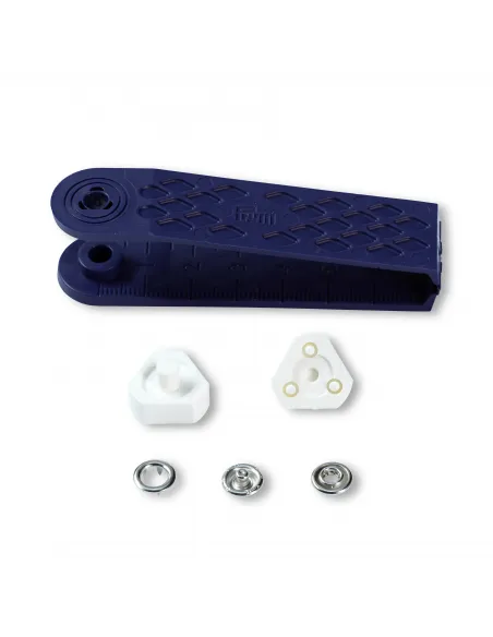 Bouton pression « Jersey » Prym 8 mm argent | Zephyr Tissus
