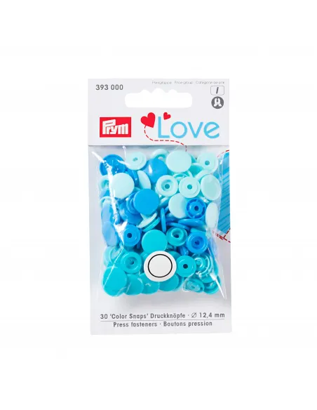Boutons pression Color Snaps Prym 12,4 mm | Zephyr Tissus