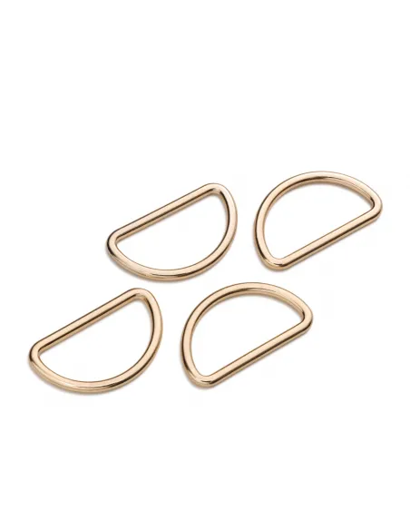 Anneau demi-rond Prym or 30 mm acier | Zephyr Tissus