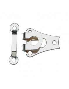 Agrafes et barrettes pour pantalons et jupes, 9mm, argent 2