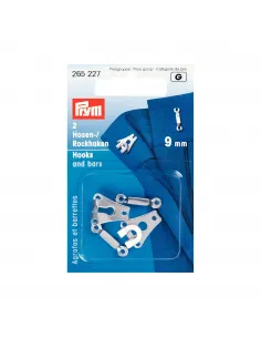 Agrafe et barrette pantalon jupe Prym 9 mm | Zephyr Tissus
