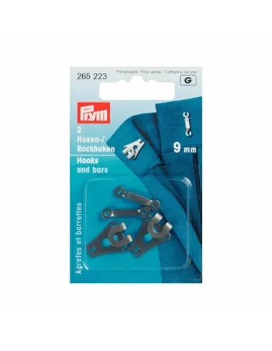 Agrafes pantalons et jupes Prym 9 mm | Zephyr Tissus