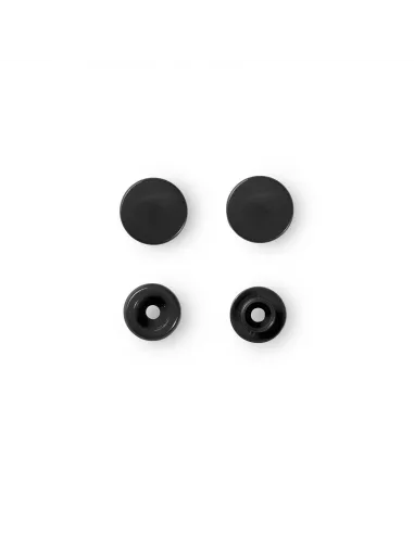 Boutons pression Color Snaps Prym noir | Zephyr Tissus