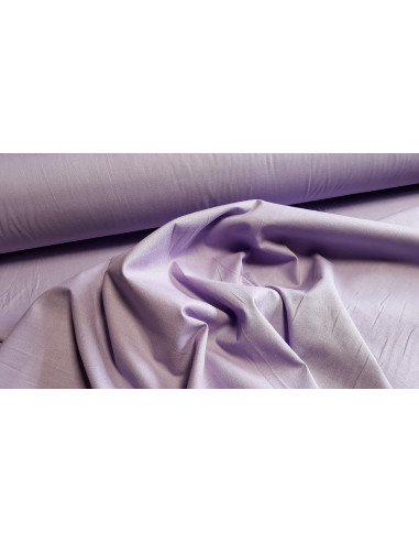 Popeline coton uni parme