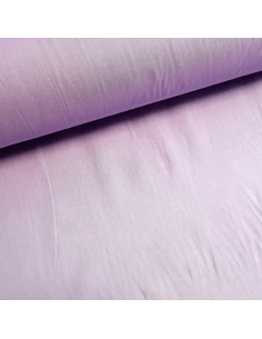 Tissu, Popeline de Coton Uni, Parme, Laize 150 cm, 100% Coton 145g/m²