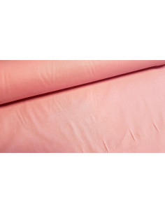 Popeline coton uni rose