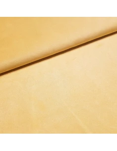 Tissu, Suédine, Jaune Citron, Laize 150 cm, 100% Polyester