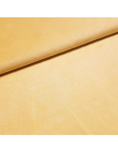 Tissu, Suédine, Jaune Citron, Laize 150 cm, 100% Polyester