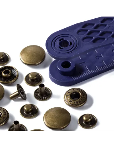 Bouton pression sans couture Prym Or 15 mm | Zephyr Tissus