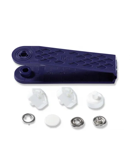 Bouton pression « Jersey » Prym 12 mm blanc | Zephyr Tissus