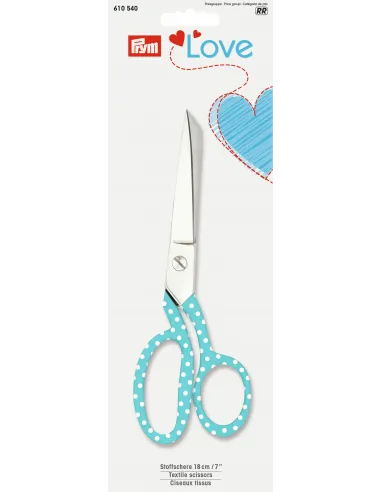 Ciseaux de couture Prym Love 18 cm, acier | Zephyr Tissus