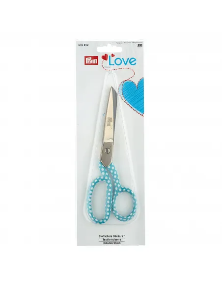 Ciseaux de couture Prym Love 18 cm, acier | Zephyr Tissus