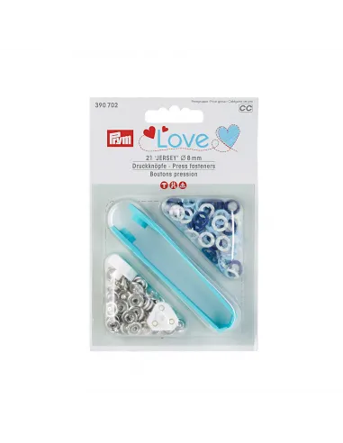 Boutons pression Prym Love Jersey 8 mm | Zephyr Tissus