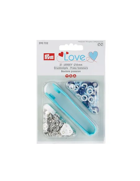 Boutons pression Prym Love Jersey 8 mm | Zephyr Tissus