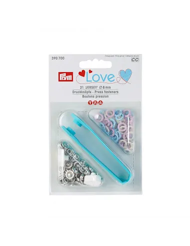 Boutons pression Prym Love Jersey 8 mm | Zephyr Tissus