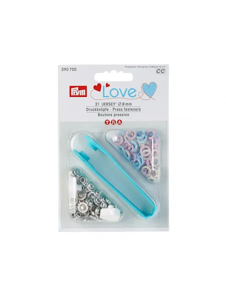 Boutons pression Prym Love Jersey 8 mm | Zephyr Tissus