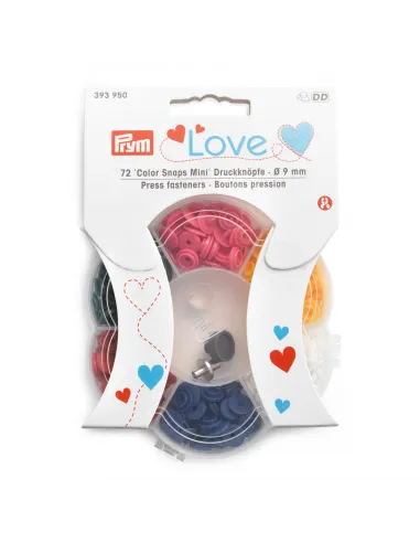 Boutons pression Color Snaps Mini Prym | Zephyr Tissus