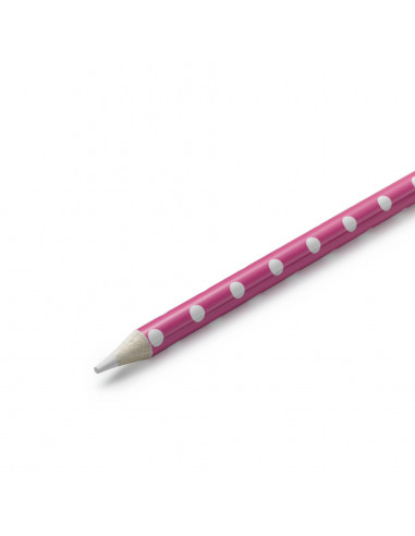Crayon à marquer Prym Love fuchsia, marquage blanc
