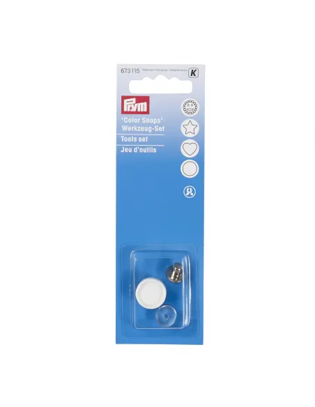 Set d'outils Color Snaps Prym VARIO 12,4 mm | Zephyr Tissus