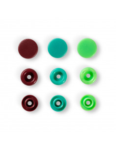 Bouton pression Color Snaps, Prym Love, 12,4mm, vert 2