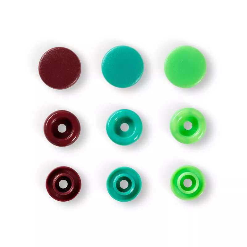 Bouton pression Color Snaps, Prym Love, 12,4mm, vert