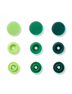 Bouton pression Color Snaps, Prym Love, 12,4mm, vert clair 2