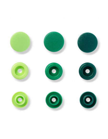 Bouton pression Color Snaps, Prym Love, 12,4mm, vert clair