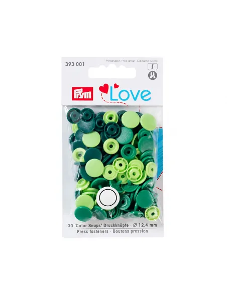 Boutons pression Color Snaps Prym Love | Zephyr Tissus