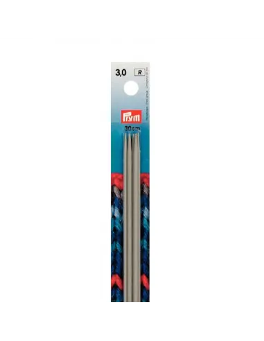 Aiguilles à tricoter 2 pointes Prym 30 cm | Zephyr Tissus