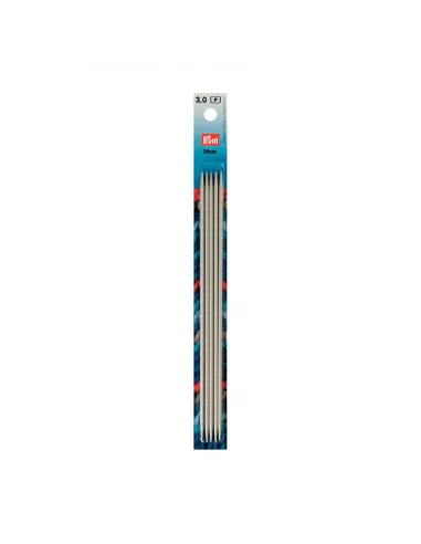 Aiguilles à tricoter 2 pointes Prym Ø3 mm | Zephyr Tissus