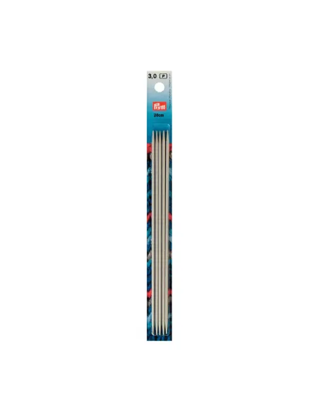 Aiguilles à tricoter 2 pointes Prym Ø3 mm | Zephyr Tissus