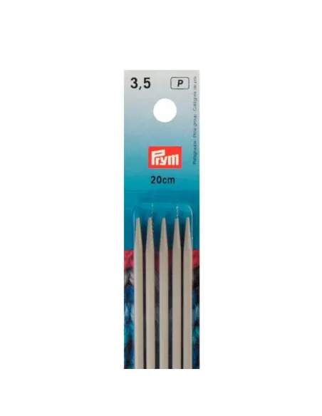 Aiguilles à tricoter 2 pointes Prym Ø3,5 | Zephyr Tissus