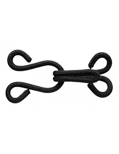 Agrafes et portes pour fourrures, noir