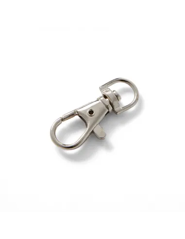 Mousqueton Prym argent 7 x 38 mm inox | Zephyr Tissus