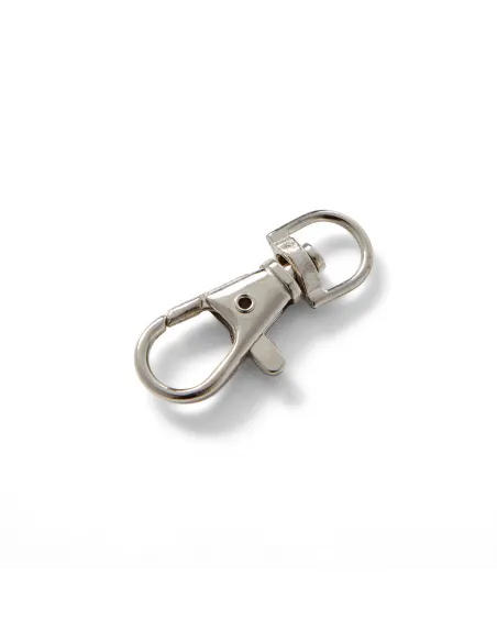 Mousqueton Prym argent 7 x 38 mm inox | Zephyr Tissus
