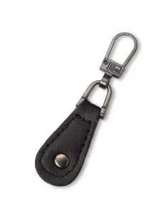 Tirette Prym Fashion-Zipper, cuir noir | Zephyr Tissus 2