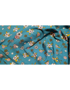 Jersey viscose fleuri 2