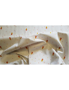 Popeline coton sorbets lurex 2