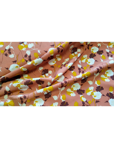 Microfibre légère fleurie