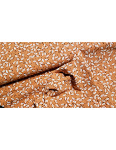 Coton lavé petites feuilles 2