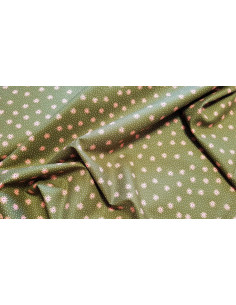 Popeline coton champs de fleurs 2