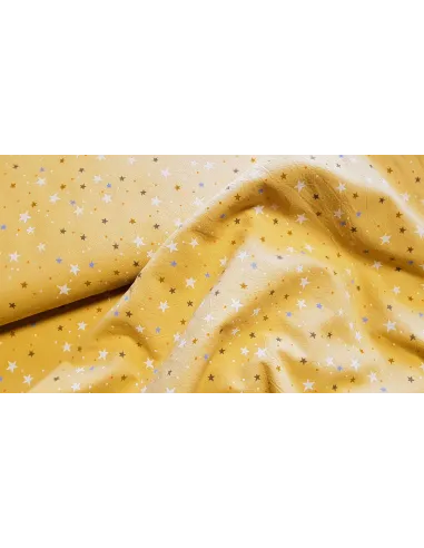 Coton lavé étoiles