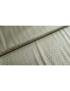 Viscose rayon pois brillants