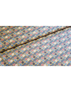 Jersey coton fleurs des sables