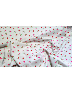 Jersey coton pastèques 2