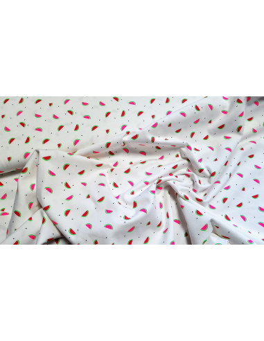 Jersey coton pastèques