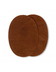 Renforts imitation daim, thermocollant, 10 x 14cm, chamois 2