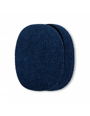 Renforts jean, thermocollants, 10 x 14cm, bleu foncé