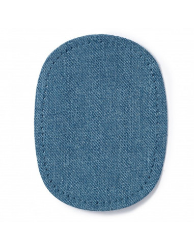 Renforts jean, thermocollants, 10 x 14cm, bleu moyen