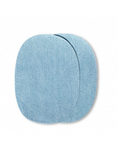 Renforts jean, thermocollants, 10 x 14cm, bleu clair 2